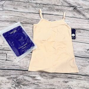 Shapermint Empetua Cream Scoop Neck Shapewear Camisole Size Large